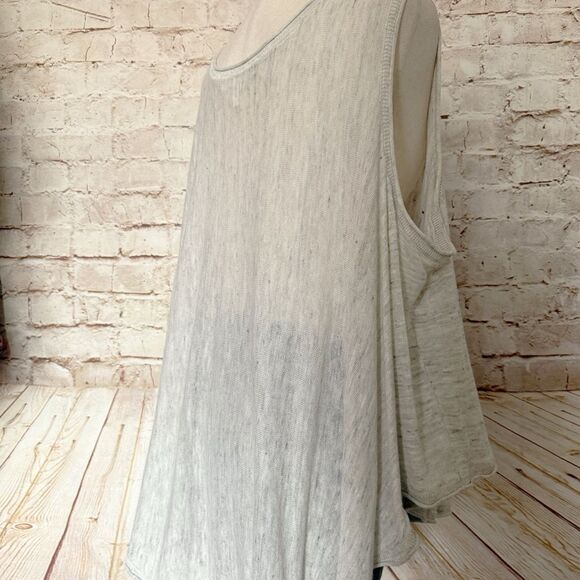 Victorias Secret flax linen oversized sleeveless swing sweater - Picture 7 of 7